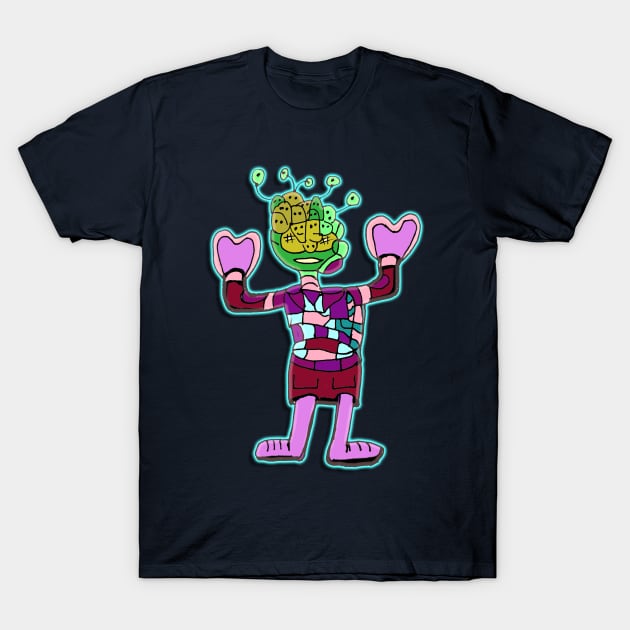 Waffle Man T-Shirt by IanWylie87